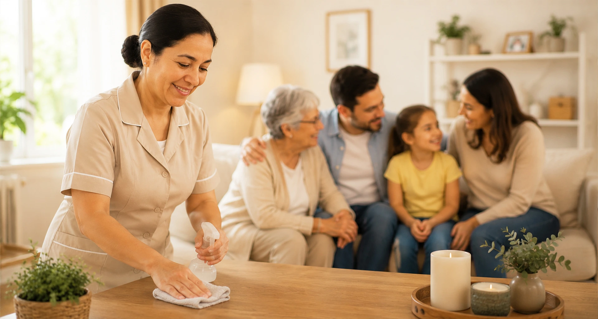 Asesoras del hogar, Nanas. y cuidadoras de adultos mayores en las condes